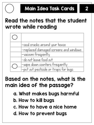 https://www.teacherspayteachers.com/Product/Main-Idea-Task-Cards-2259561
